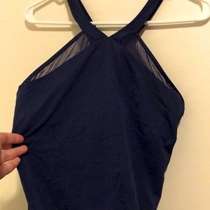 Navy Blue Dance Leotard